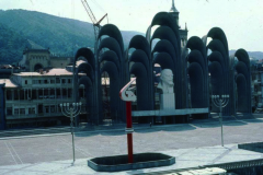 Оформление площади в 1980х "Уши Андропова"