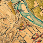Фрагмент карты Тбилиси 1887 года