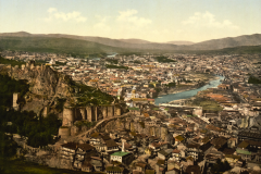 Вид на Нарикалу с горы Табори открытка XIX века