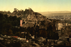 Вид на нарикалу и Ботанический сад, открытка XIX века