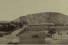 Вид на дом наместника кавказского в Тифлисе. В центре Гунибская площадь , на месте которой сейчас стоит бывшее здание Парламента