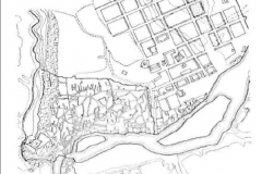 План застройки Тбилиси в XIX веке, появляются регулярные кварталы вокруг Головинского проспекта