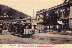 Трамвай на Эриванской площади
