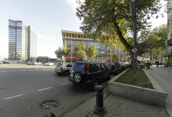 Здание Центрального телеграфа. Сейчас - Park Inn by Radisson Rustaveli Tbilisi